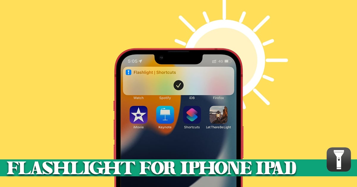 Flashlight for iPhone+iPad