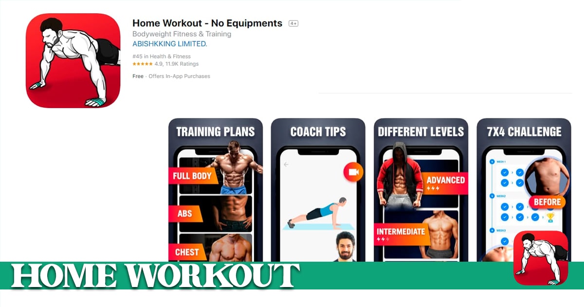 Fitness App - Home Workout