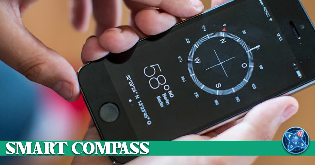 What is the best free compass app for iPhone? Smart Compass