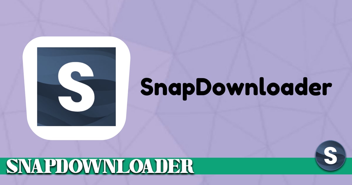 Snapdownloader