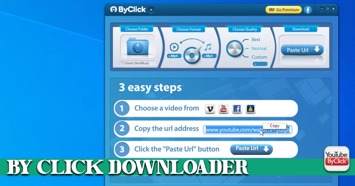 By Click Downloader