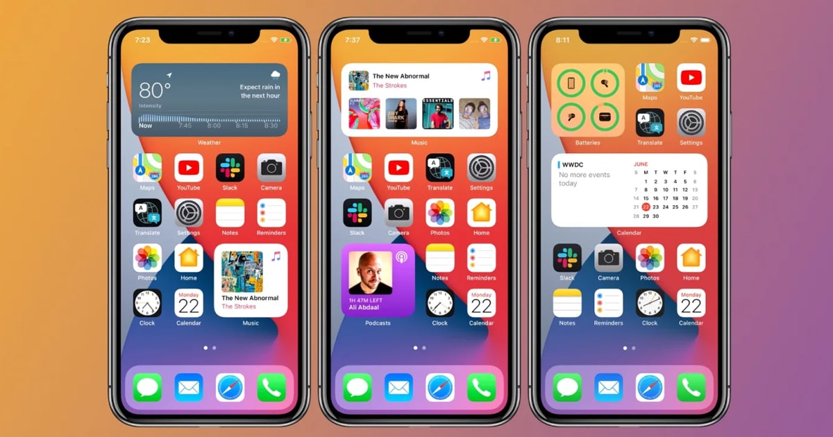 How to have multiple home screens on iPhone?
