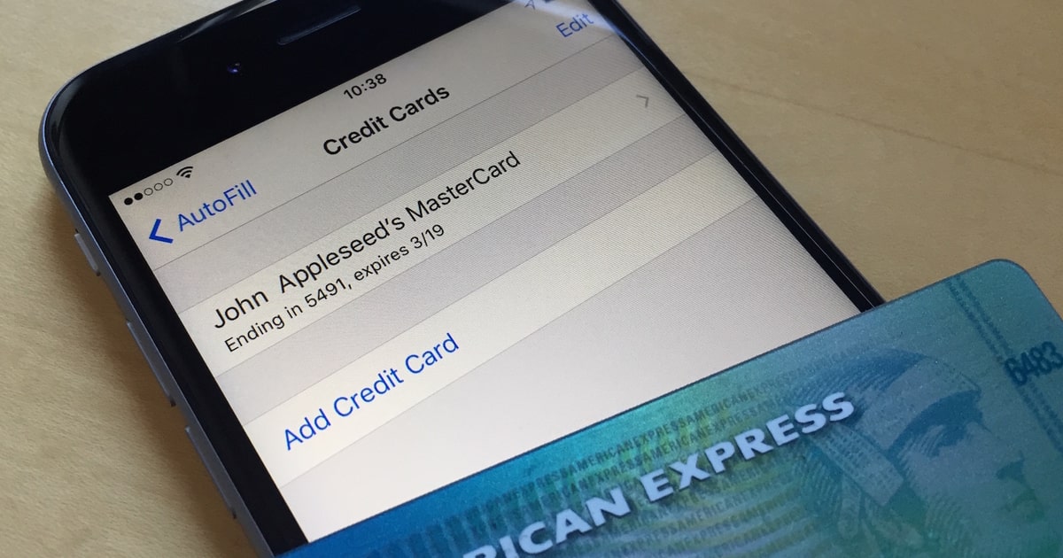 How to Update AutoFill Credit Card on iPhone