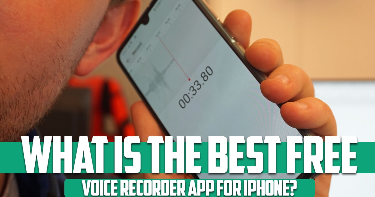 What is the best free voice recorder app for iPhone?