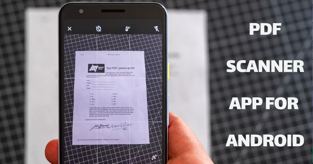 What Is the Best PDF Scanner App for Android