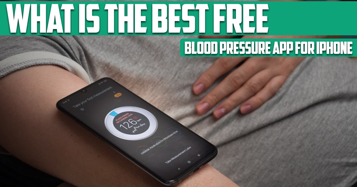 What is the best free blood pressure app for iPhone