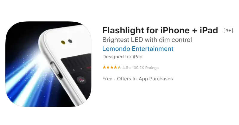 What Is the Best Free Flashlight App for iPhone?