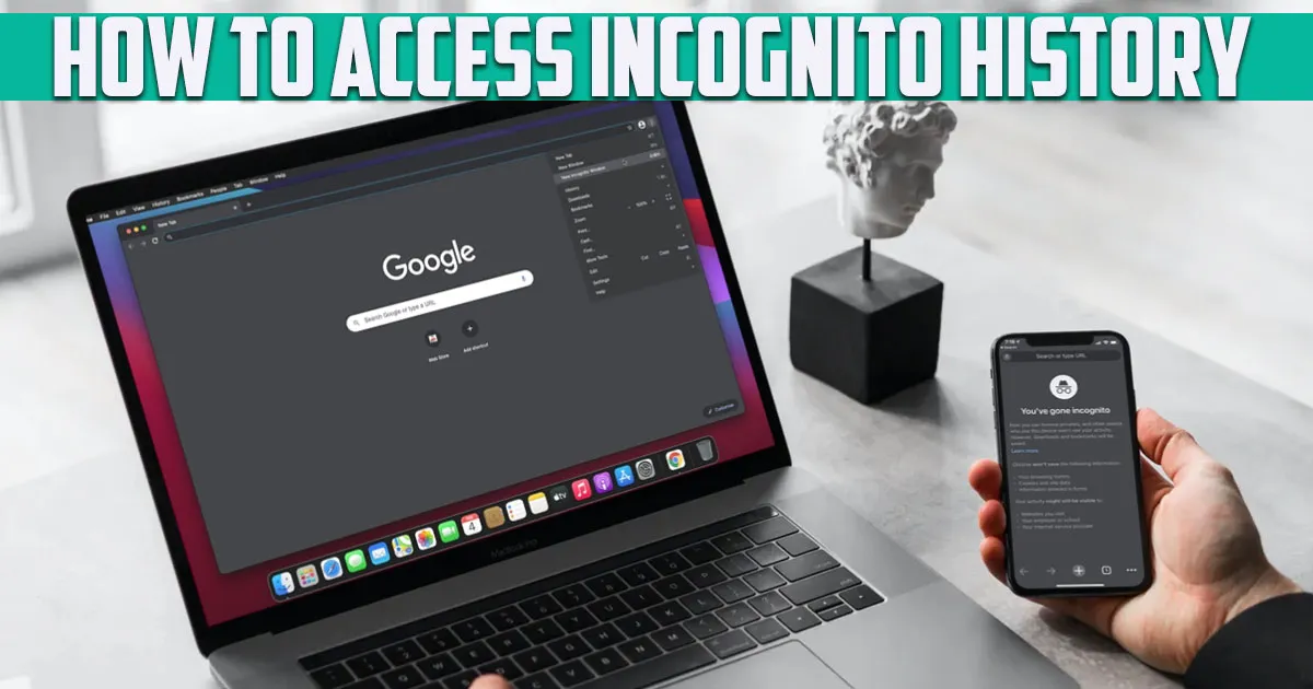 How to access incognito History on android?