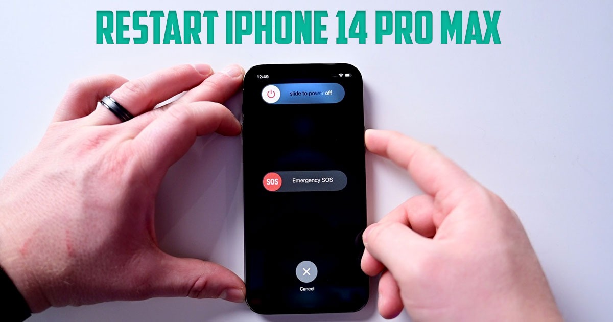 How to Restart iPhone 14 Pro Max When Frozen