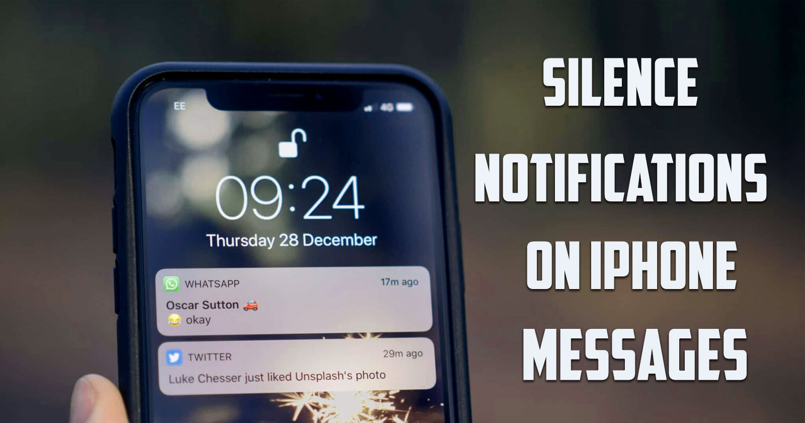 How to Silence Notifications on iPhone Messages