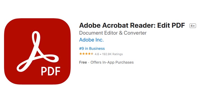 What are the best free PDF apps for iPhone 2022?