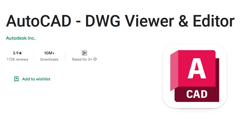 AutoCAD - DWG Viewer & Editor