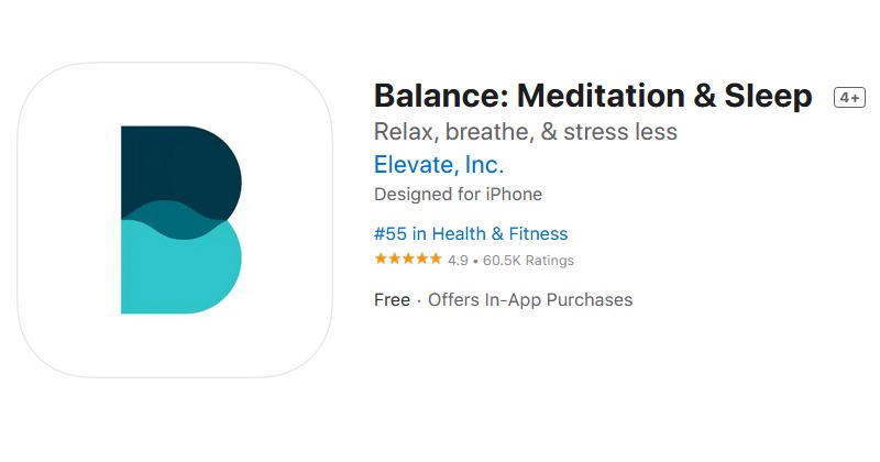 Balance: Meditation & Sleep