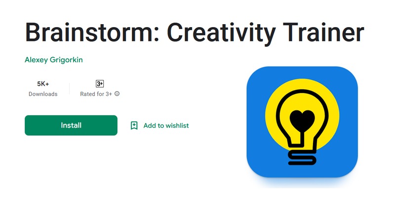 Brainstorm: Creativity Trainer
