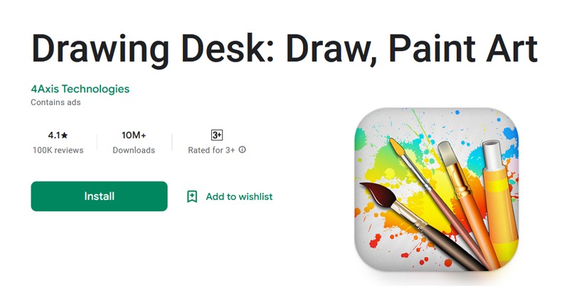 Drawing Desk: Draw, Paint Art