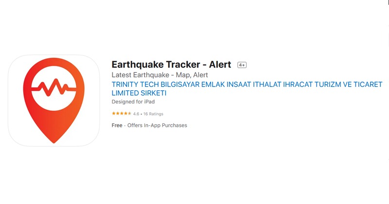 Earthquake Tracker - Alert