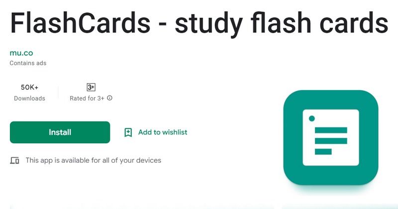 FlashCards - study flash cards