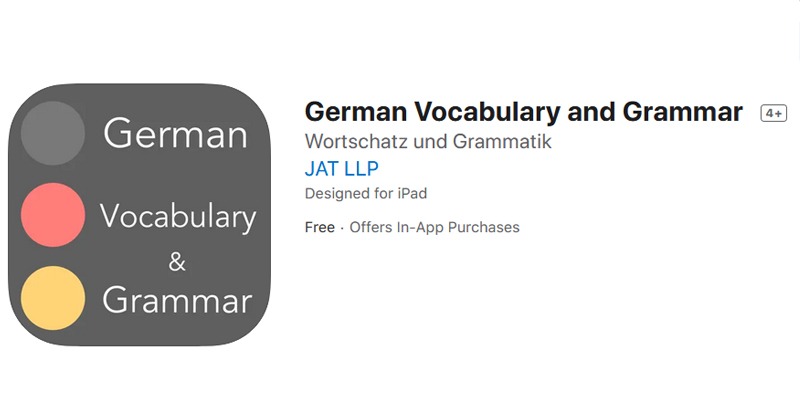 German Vocabulary and Grammar