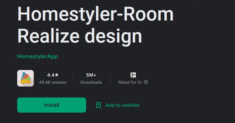 Homestyler-Room Realize design