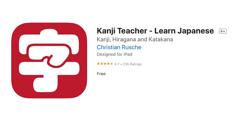 Kanji Teacher - Learn Japanese