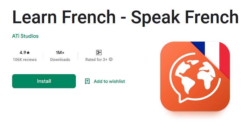 Learn French - Speak French (Mondly)