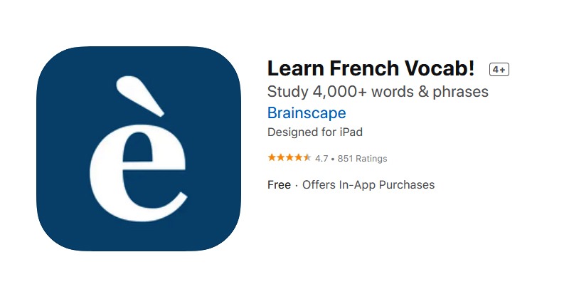 Learn French Vocab!
