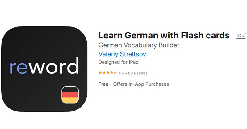 Learn German with flashcards