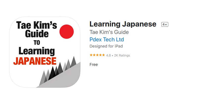 Learning Japanese
