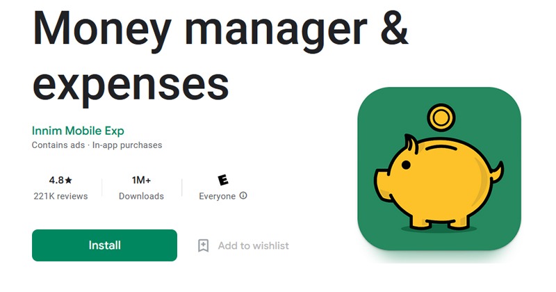 Money manager & expenses