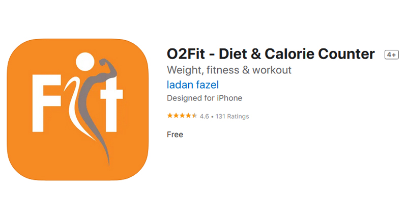 O2Fit Diet Calorie Counter 2