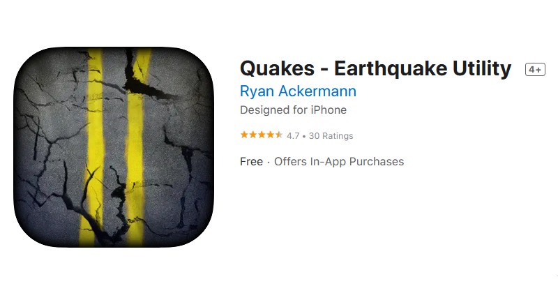 Quakes - Earthquake Utility