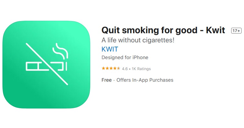 Kwit - Quit smoking for good!
