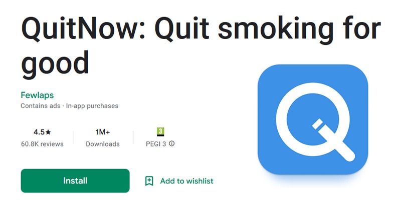 QuitNow: Quit smoking for good