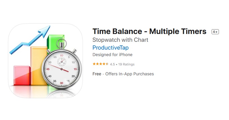 Time Balance - Multiple Timers