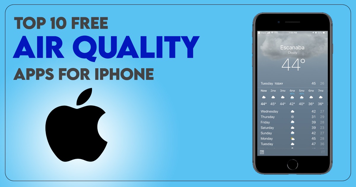 Top 3 free Air Quality apps for iphone1 7 11zon