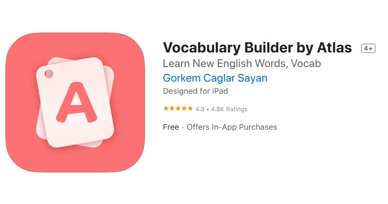Vocabulary Builder by Atlas