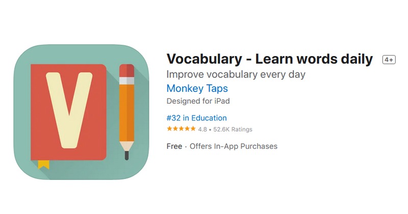 Vocabulary - Learn words daily