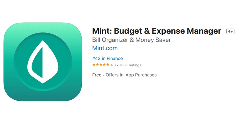 Mint: Budget & Expense Manager