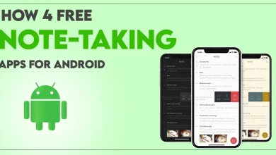 Top 4 free note-taking apps for android