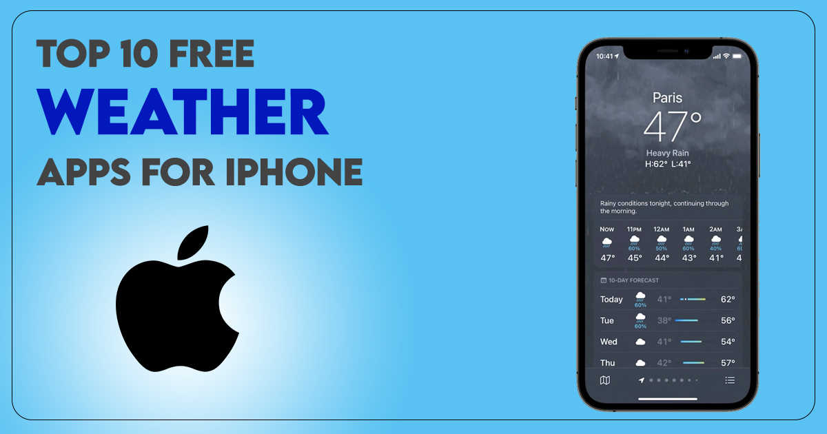 top 3 free weather apps for ios2